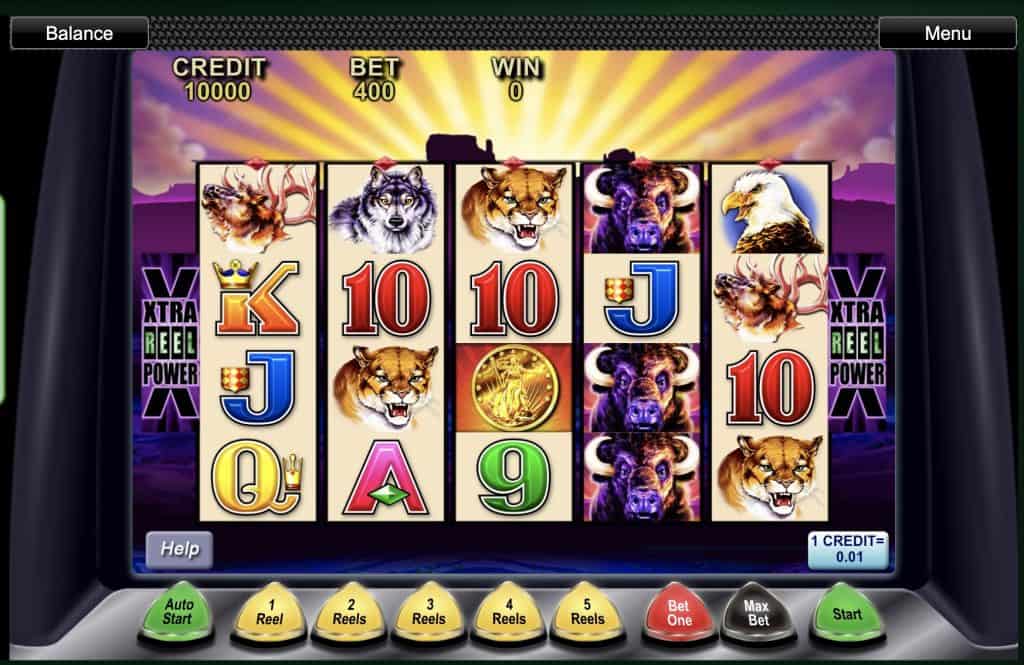 Screenshot della slot Buffalo