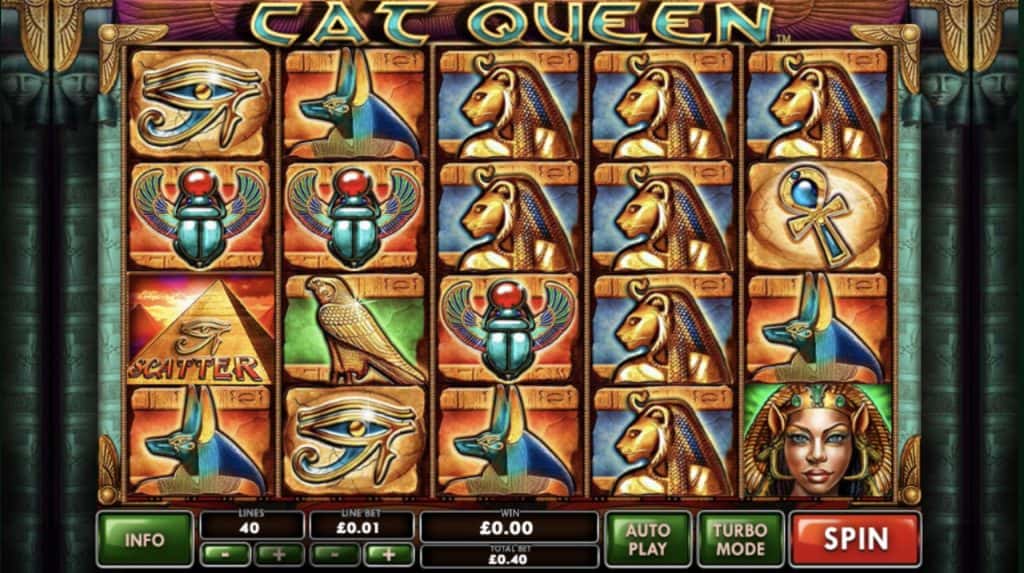 Cat Queen Slot ekrānuzņēmums