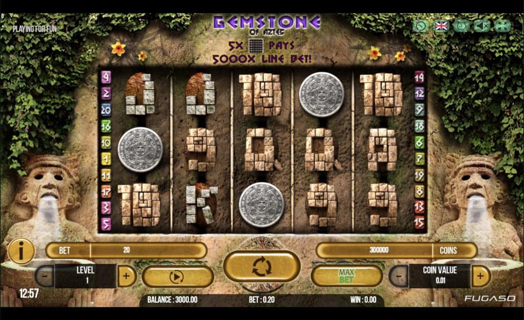 Gemstone of Aztec Slot Screenshot