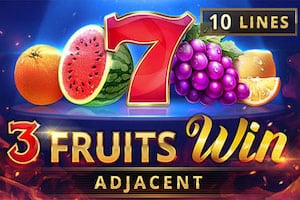 3 Fruits Win - 10 lines Slot Logo