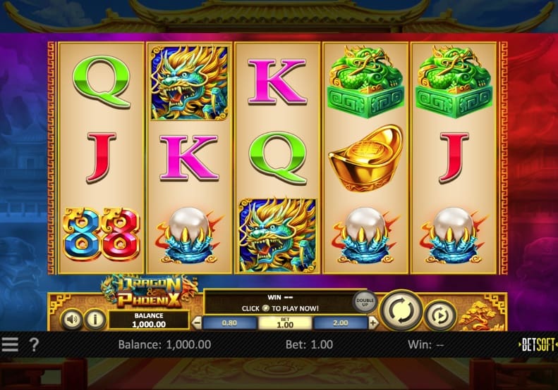 Dragon & Phoenix Slot Screenshot