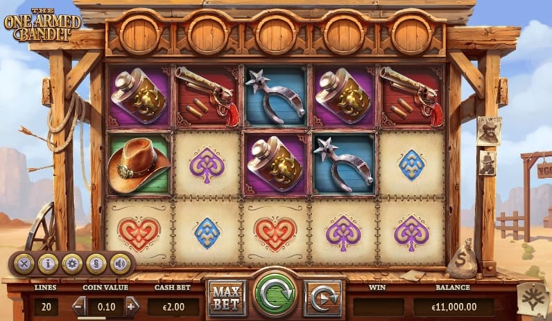 The One Armed Bandit Slot Screenshot