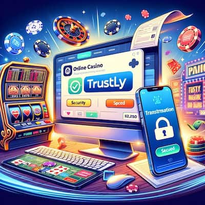 Trustly als Zahlungsmethode in Online Casinos.