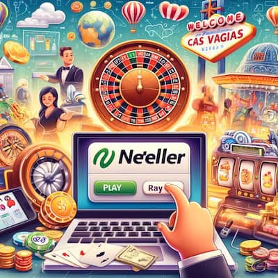 Mit Neteller im Online Casino einzahlen Symbolbild