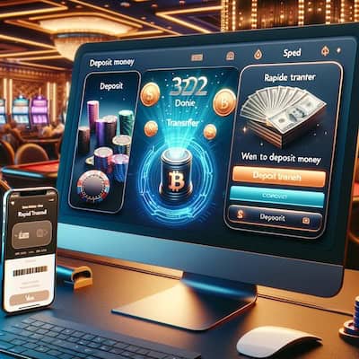 Mit Rapid Transfer im Online Casino einzahlen