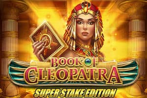 Logo-ul Book of Cleopatra Super Stake Edition