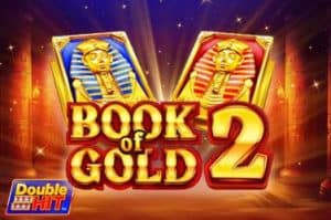 Logo Book of Gold 2 s dvojitým zásahem