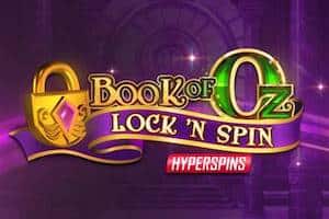 Book of Oz Lock 'N Spin-logotyp