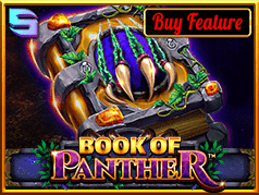 Logotip igralnega avtomata Book of Panther