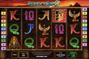 Book of Ra Deluxe Extra Spins