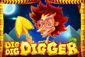 Logo-ul slotului Dig Dig Digger