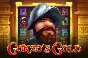 Gonzo zelta logotips