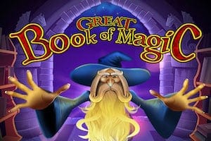 Lielisks burvju grāmatas logotips