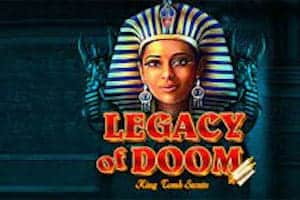 Legacy of Doom -kolikkopelin logo