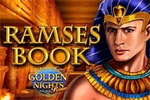 Ramses bok Golden Nights logotyp