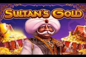 Sultans logotyp i guld