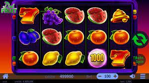 Posnetek zaslona igralnega avtomata Del Fruit