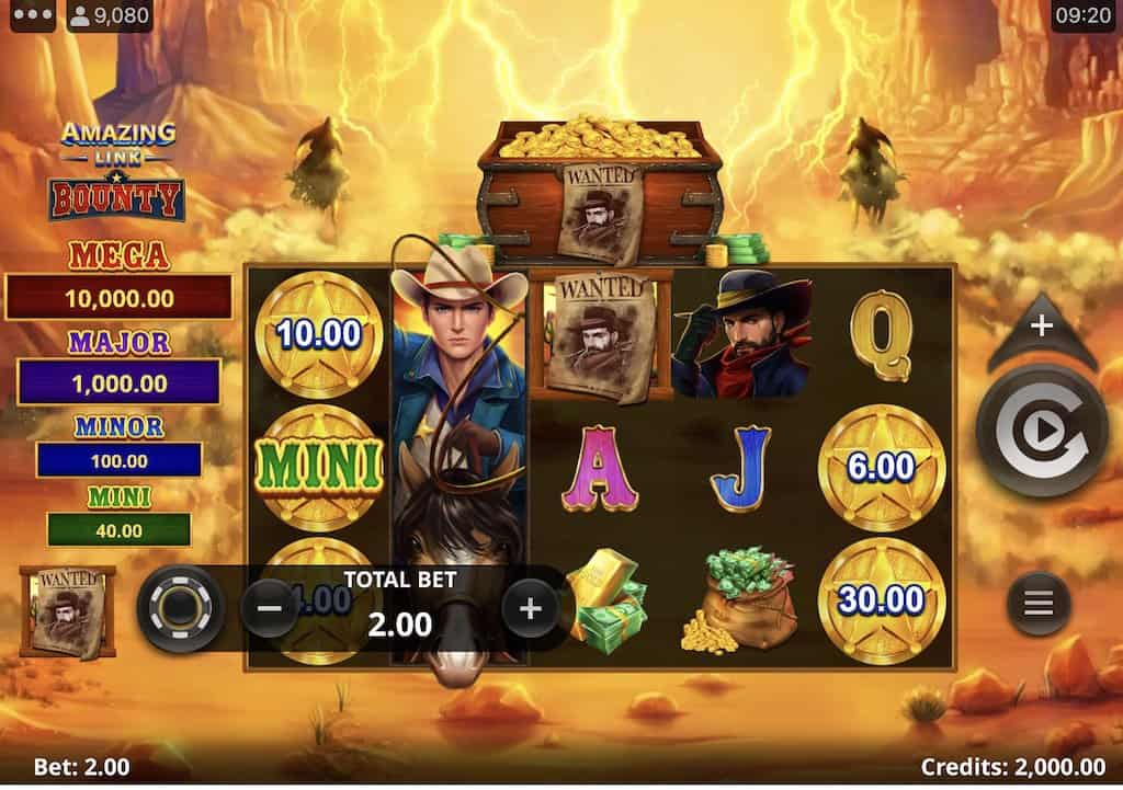 Καταπληκτικό στιγμιότυπο οθόνης με bounty συνδέσμων