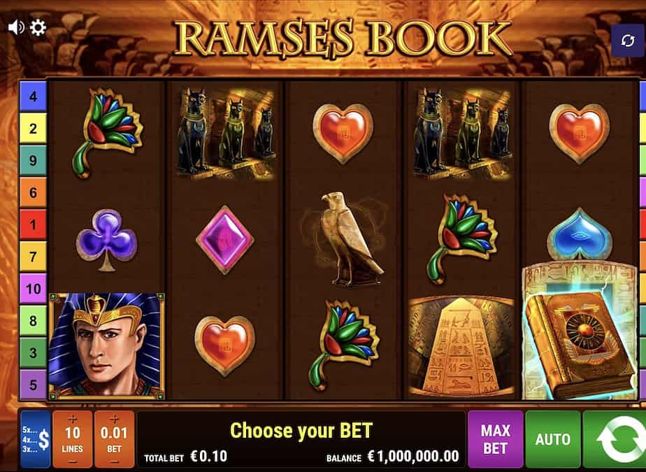 Ramses Book Bally Wulff Slot