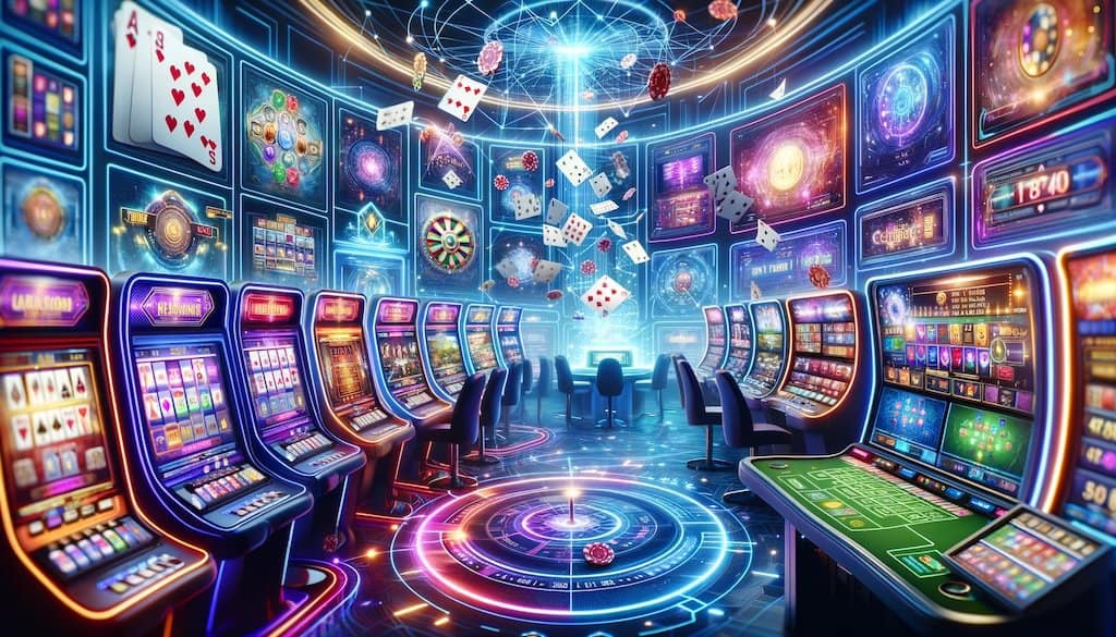 Image de symbole de casino en ligne