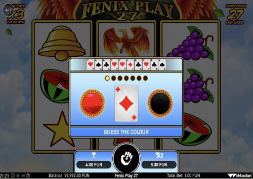 Fenix Play 27 Gamble Feature