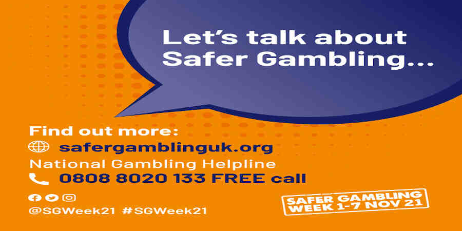 Safer gambling Week 2021