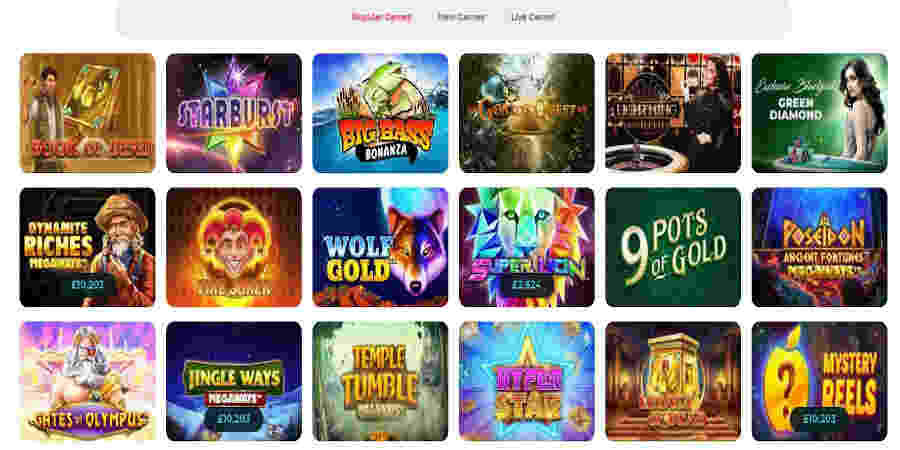 Slots at Casino Joy