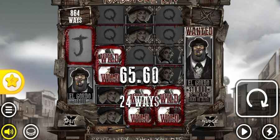 Tombstone RIP - horror slot