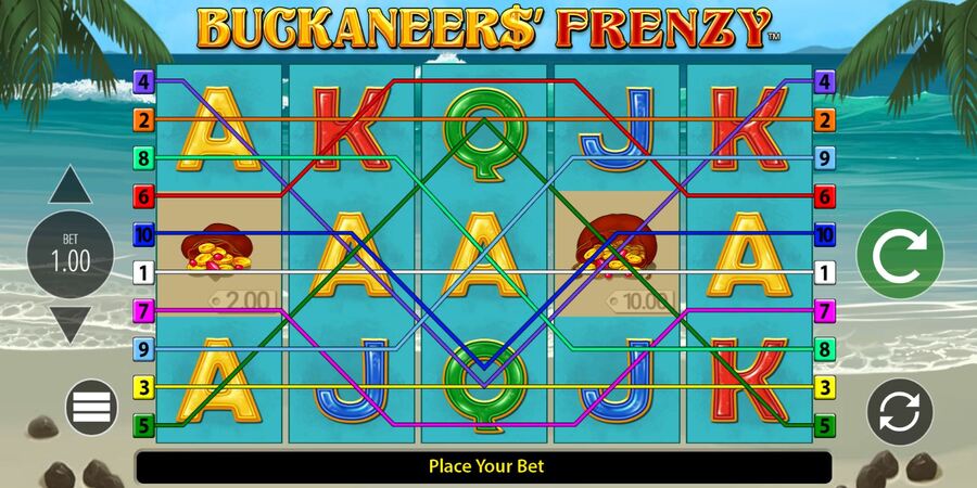 Buckaneers Frenzy slot