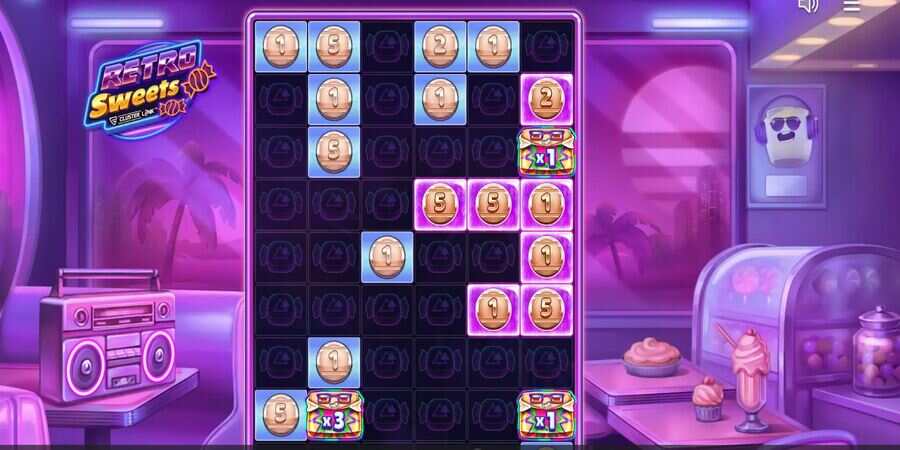 Retro Sweets bonus game