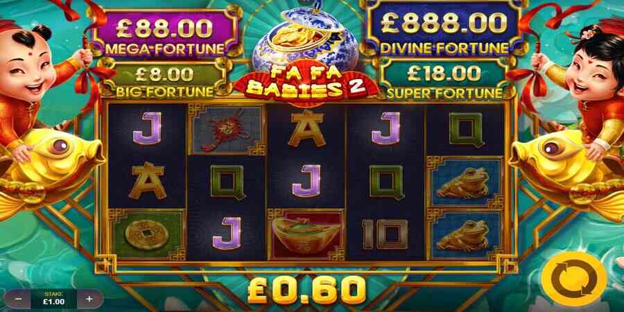 Fa Fa Babies 2 - low variance slot