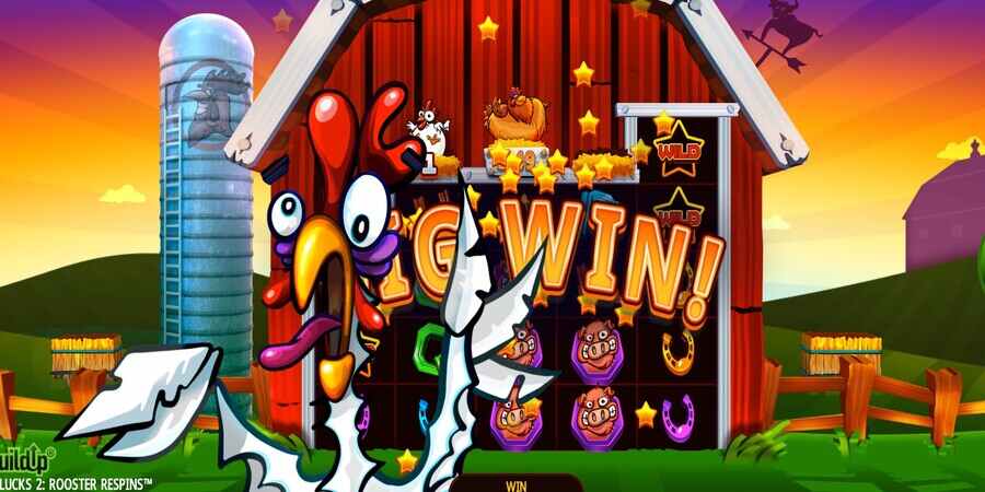 Lucky Clucks 2: Rooster Respins big win