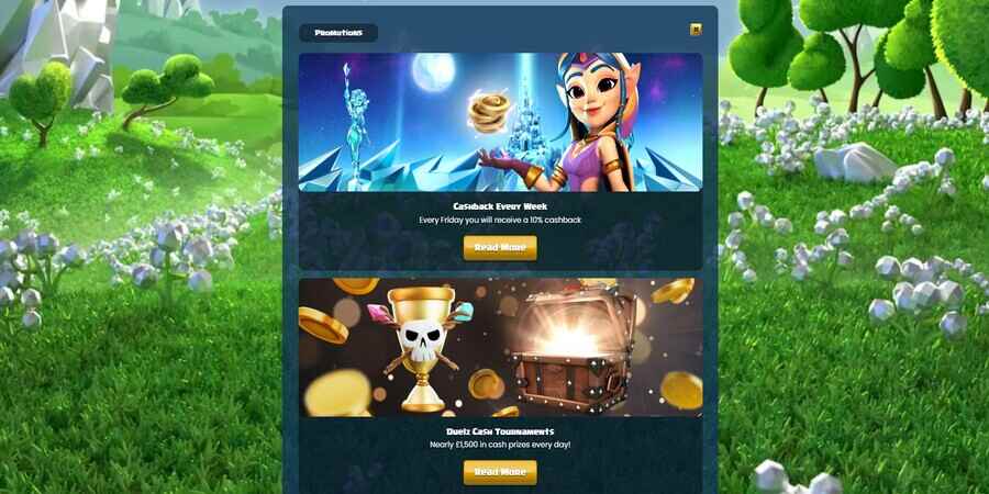 Promotions at Duelz Casino