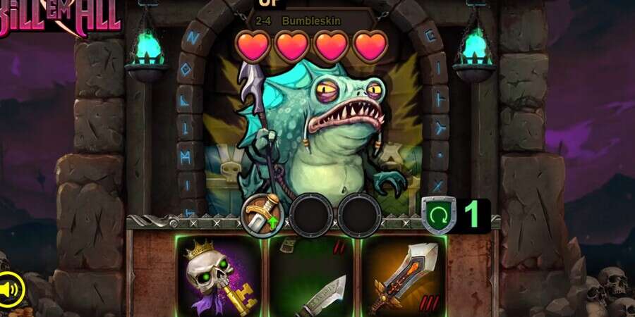 Kill Em All slot Boss fights