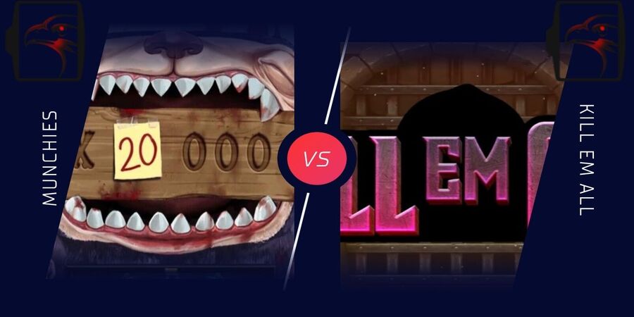 Munchies vs Kill Em All slots