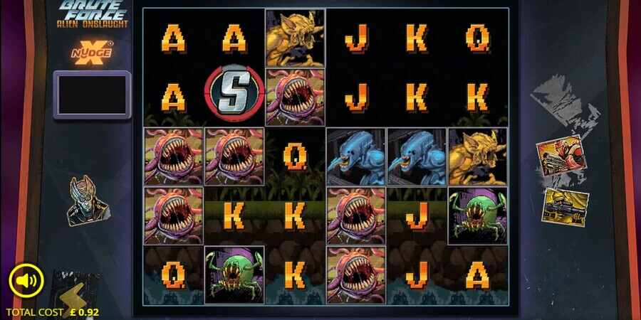 best new slot games - Brute Force Alien onslaught
