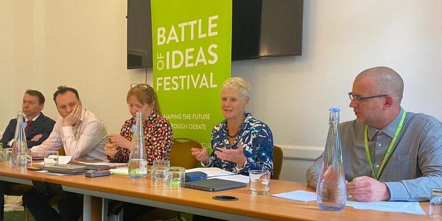 Jon Bryan at the Battle of Ideas festival