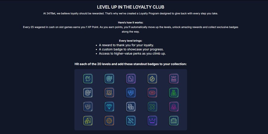 247 Bet Loyalty Club