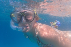 Petit snorkelling après déjeuner