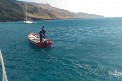 Fishermen & Lucky 4, Baia Baixo da Rocha, Sao Nicalau.