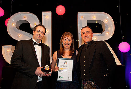Nisa Local David's Kitchen, Glenrothes wins SLR Reward's food to to retailer of the year category