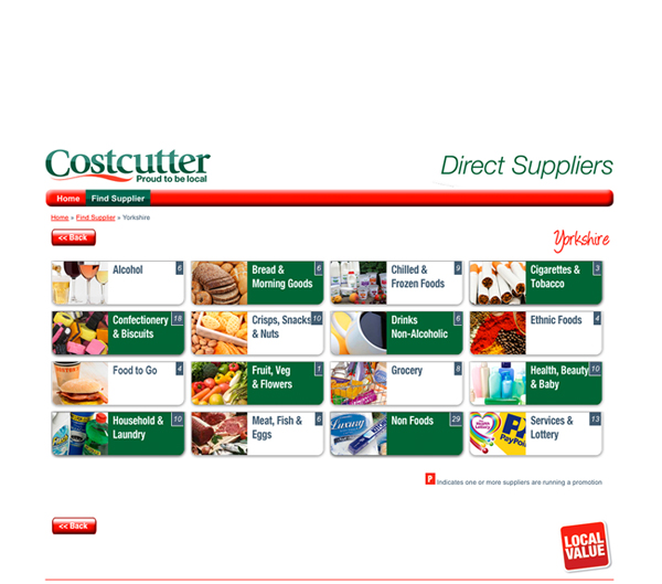 Regional suppliers at the touch of button, from Costcutter Scottish