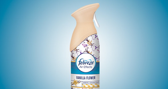 Bottle of Febreze