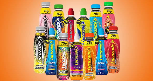 Lucozade range