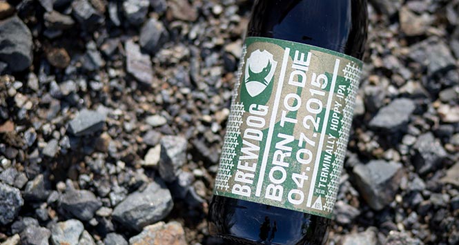 Bottle of Brewdog's Born to Die