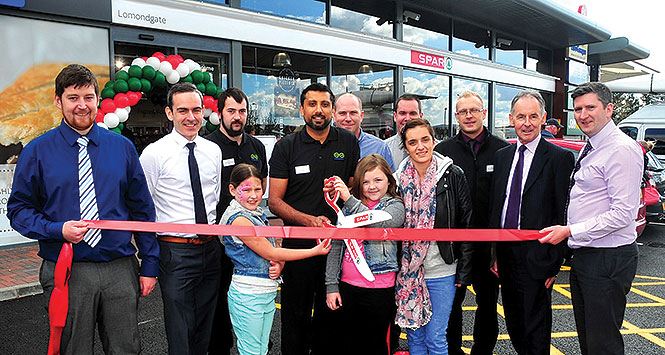 Grand opening of Lomondgate Service Station