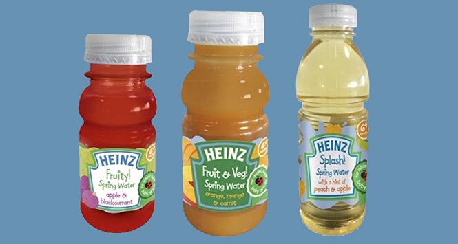 Heinz infant feeding range