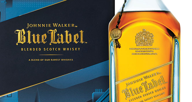 Johnnie Walker Blue Label whisky