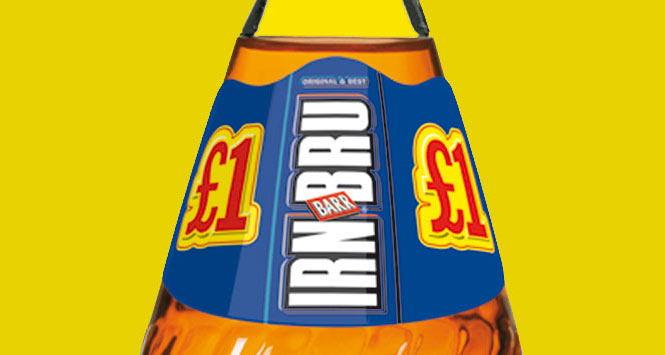 Bottle of Irn Bru