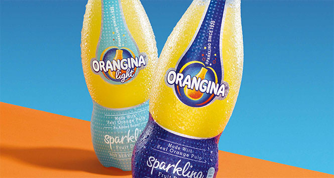Orangina bottles